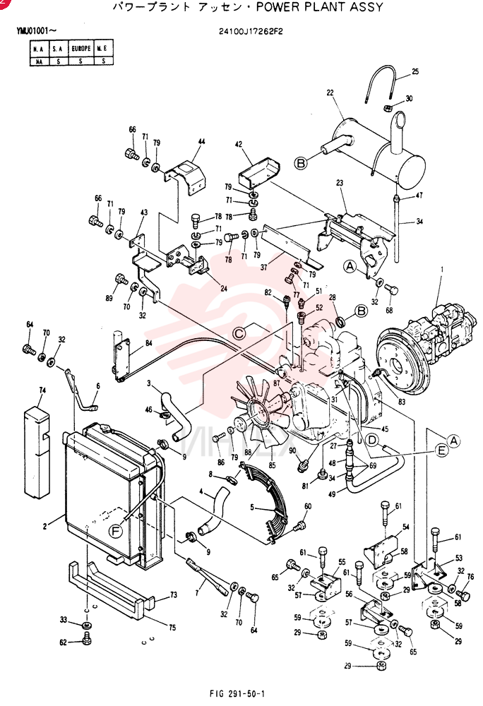 POWER PLANT ASSY 24100J17262F2 (2)