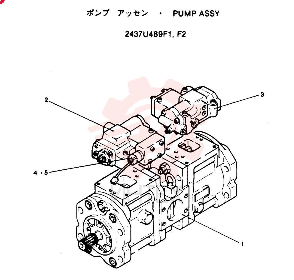PUMP 2437U489F1
