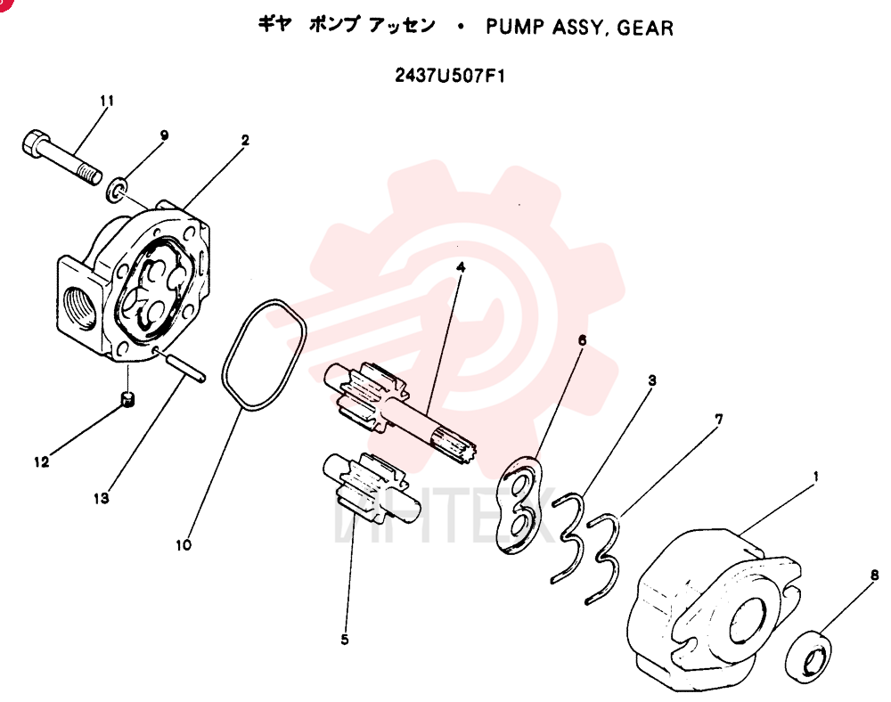 PUMP 2437U507F1