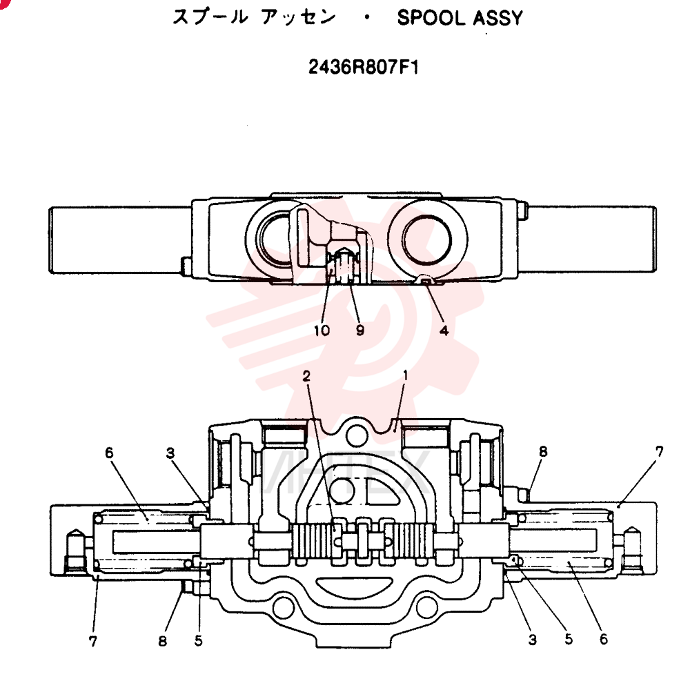 SPOOL 2436R807F1