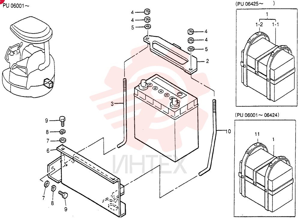 BATTERY INSTAL PM72E00003F1