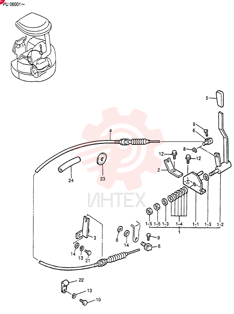 CONTROL ASSY, ENGINE(Not DECELERATION) PM11M00002F1