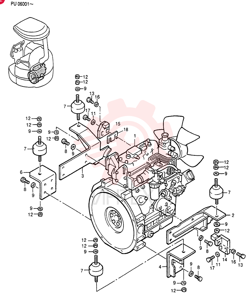 ENGINE. INSTAL PM02P00003F1