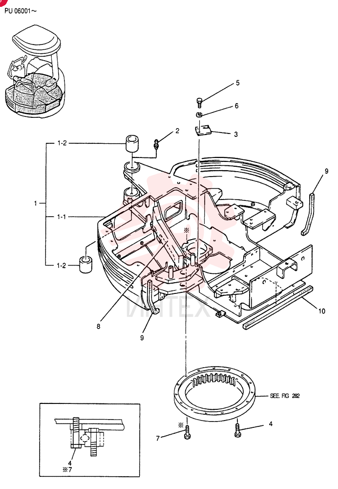 FRAME GROUP, UPP PU52F00004F1