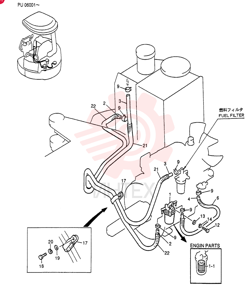 FUEL LINES PM21P00001F1