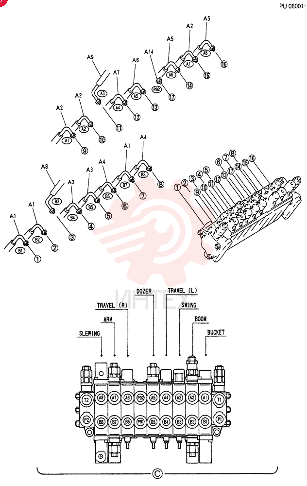 HYD LINES, UPP PU03H00005F1 (3)