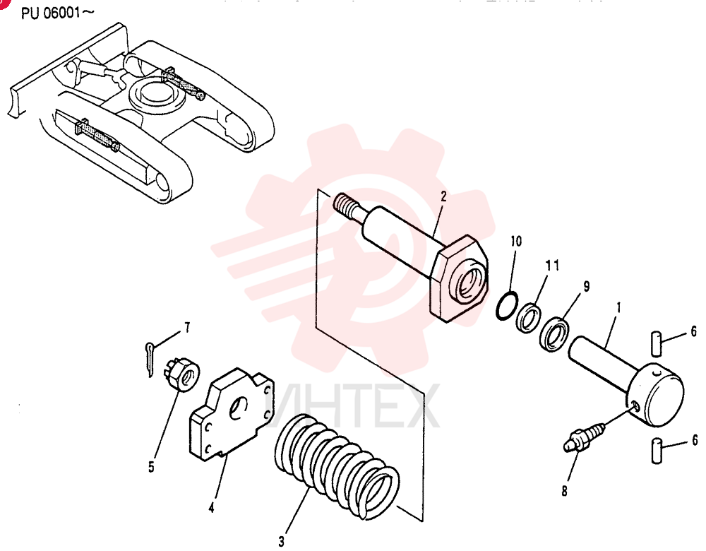 IDLER WHEEL PU54D00004F1