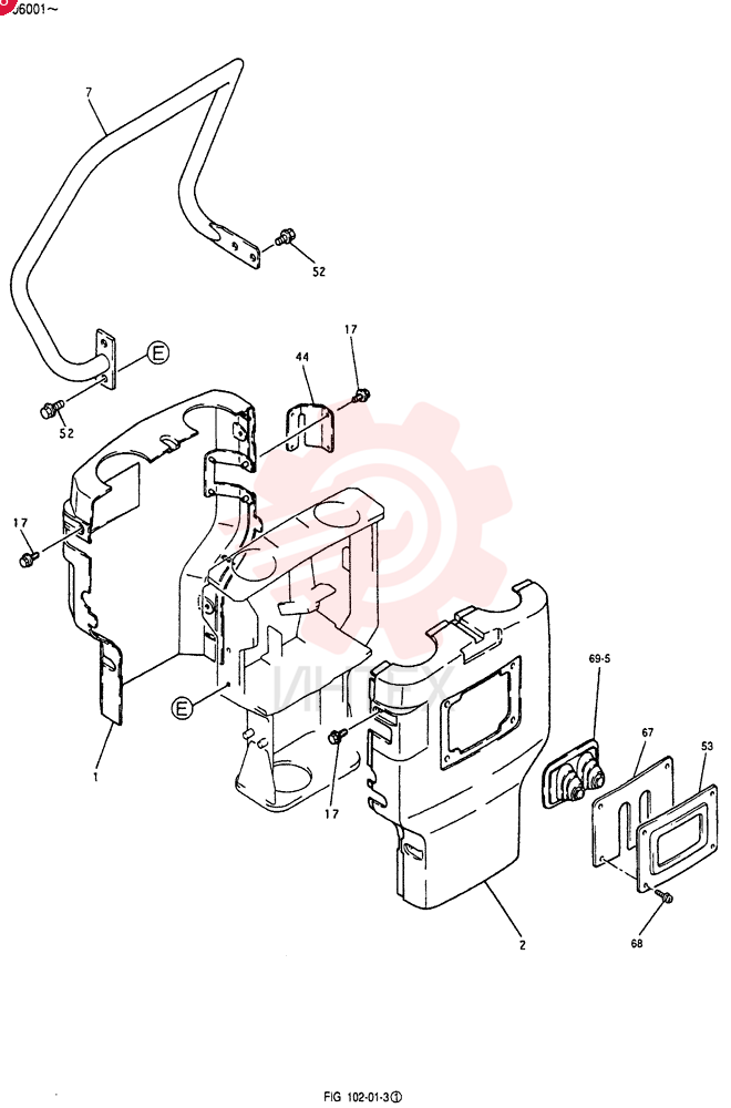 LEVER ASSY, CONTROL (For STD INSTAL) PM03M00011F1 (2)