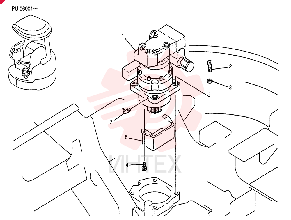 MOTOR INSTAL PU32W00001F1