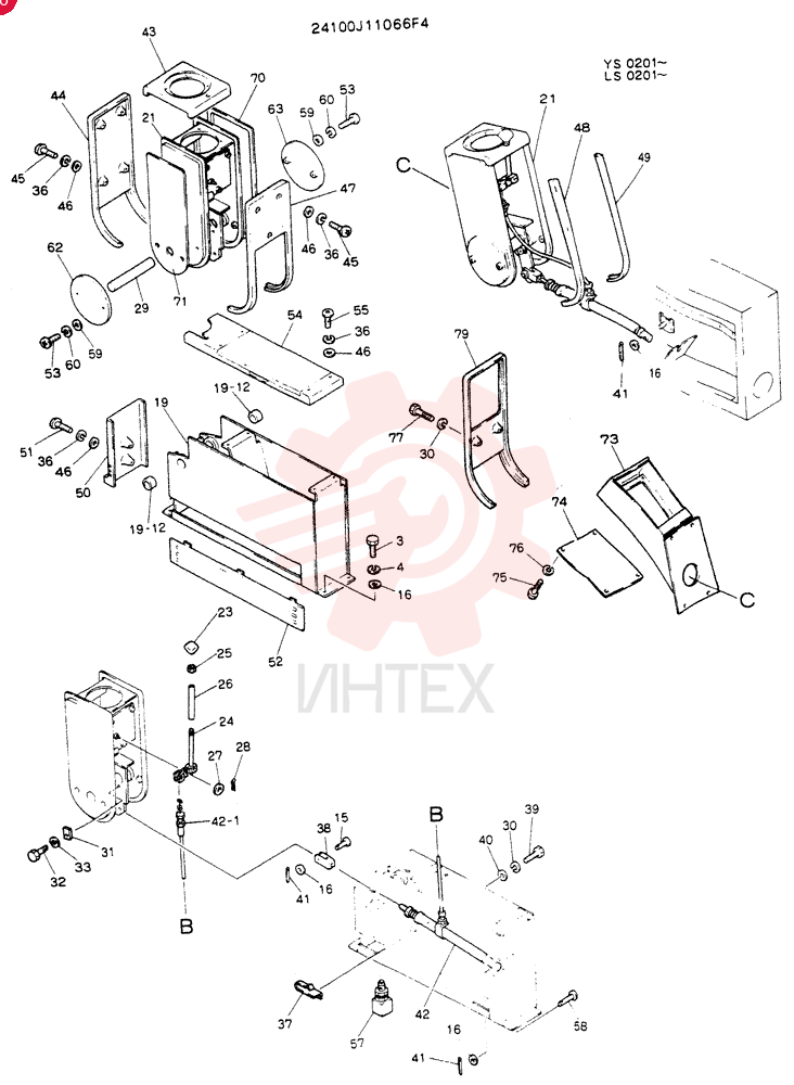CONTROL ASSY (FOR NORTH EUROPE) 24100J11066F4 (2)