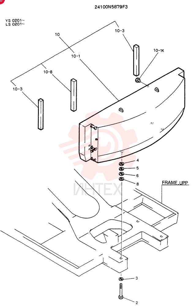 COUNTER-WEIGHT ASSY 24100N5879F3