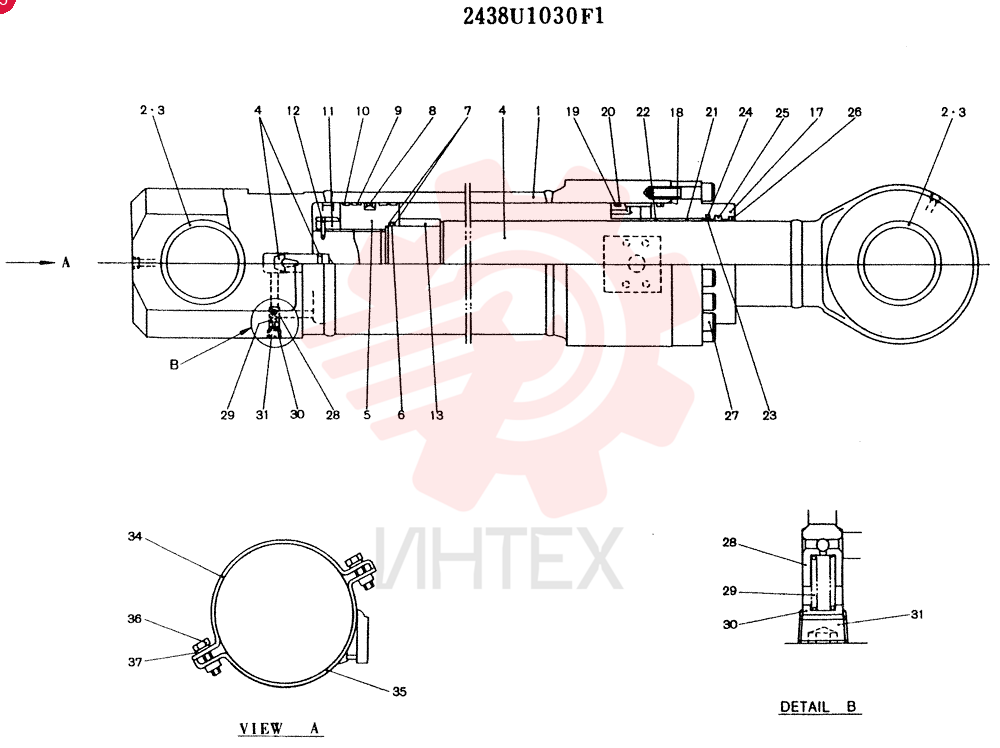 CYLINDER 2438U1030F1