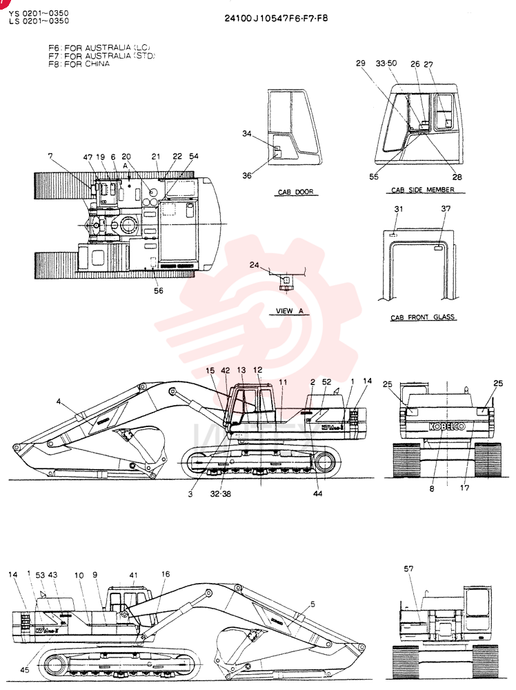 LABEL,NAME-PLATE (FOR EXPORT) (FOR CHINA) 24100J10547F8