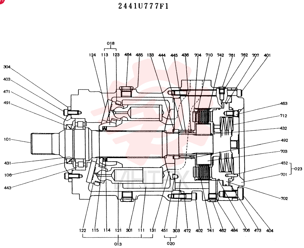 MOTOR 2441U777F1