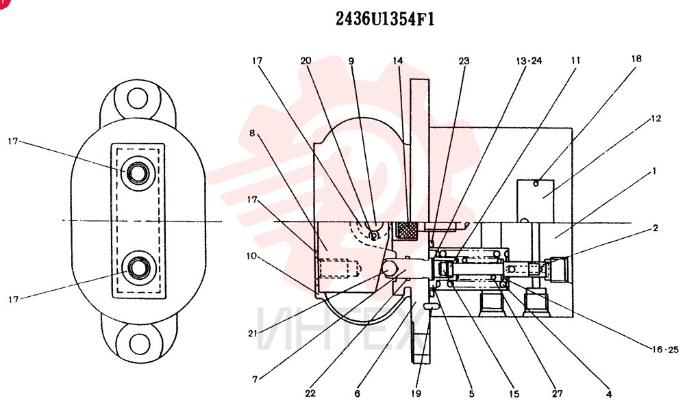 PILOT VALVE 2436U1354F1