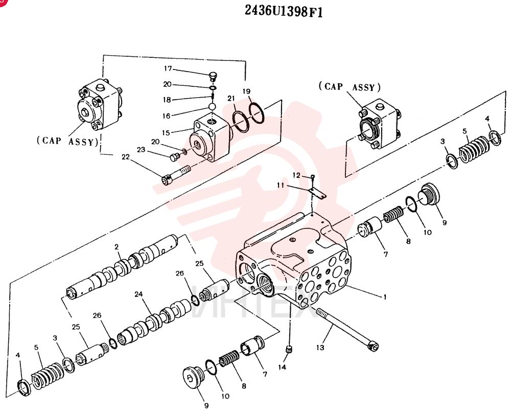 VALVE 2436U1398F1