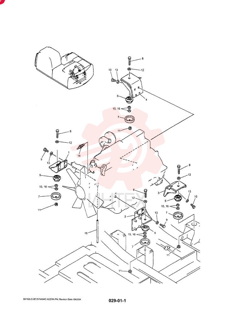 ENGINE INSTAL YM02P00006F1