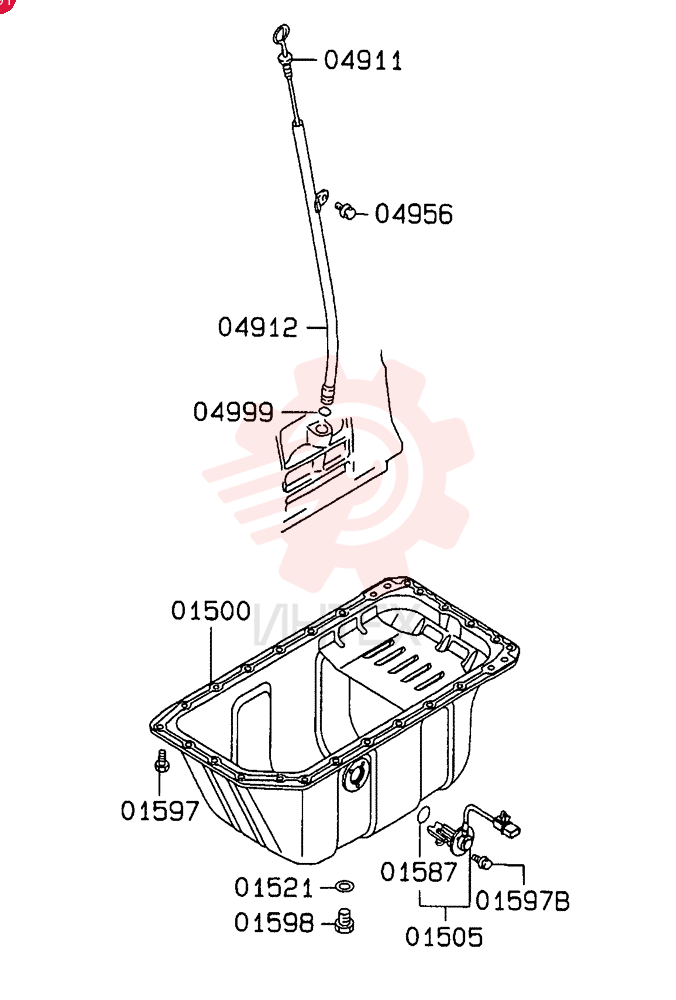 ENGINE OIL PAN VAME440032