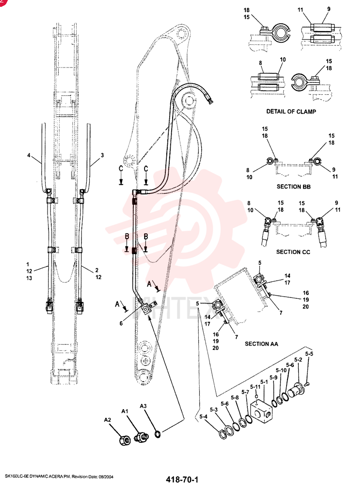 HYD LINES, ARM 2.6M (NIBBLER& BREAKER)