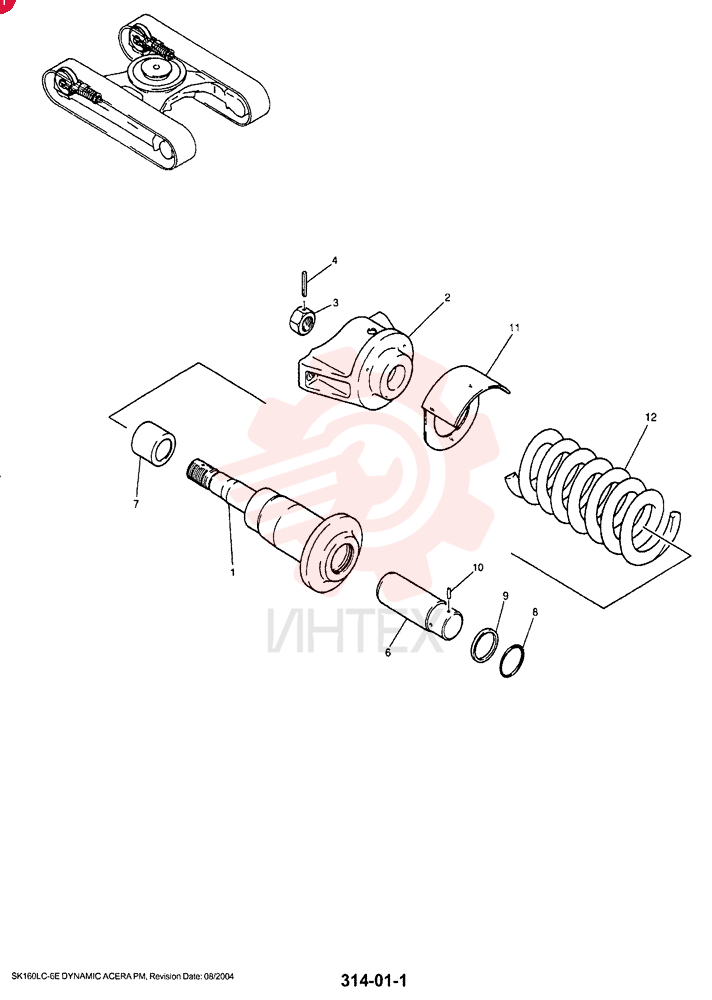IDLER YM54D00003F2