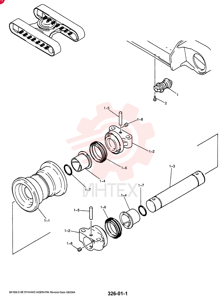 ROLLER ASSY, TRACK YN64D00005F1