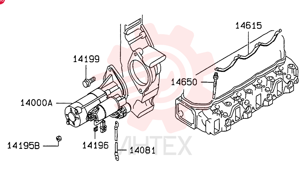 STARTER MOTOR VAME049303 (1)