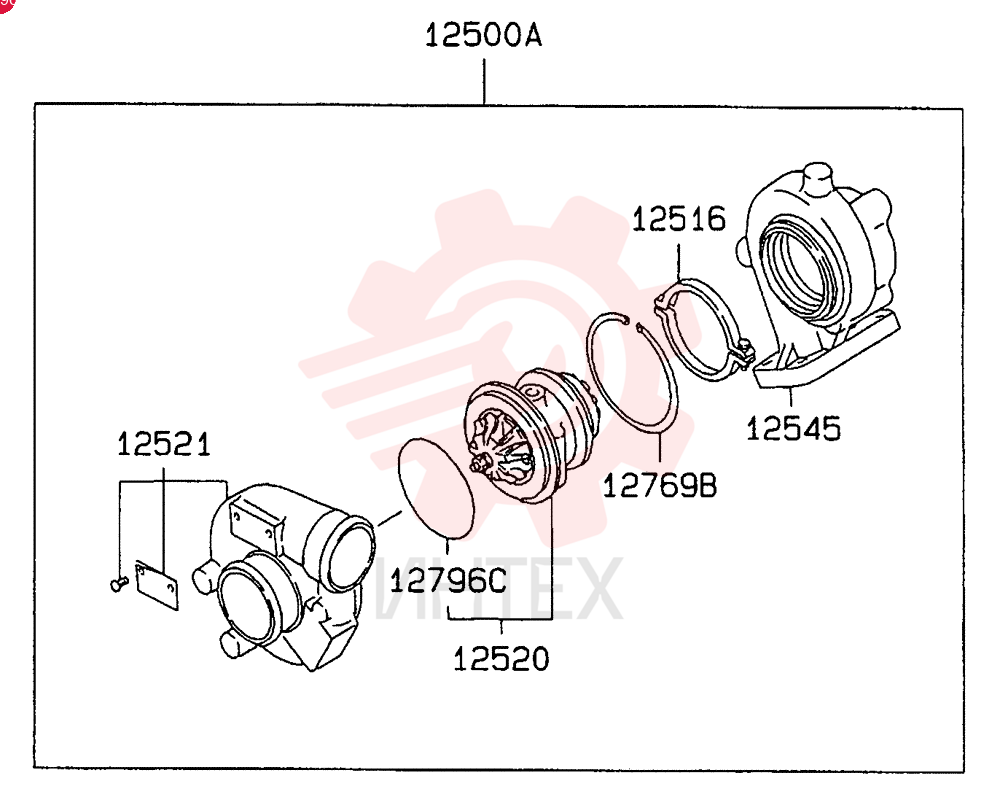 TURBOCHARGER VAME217235 (2)