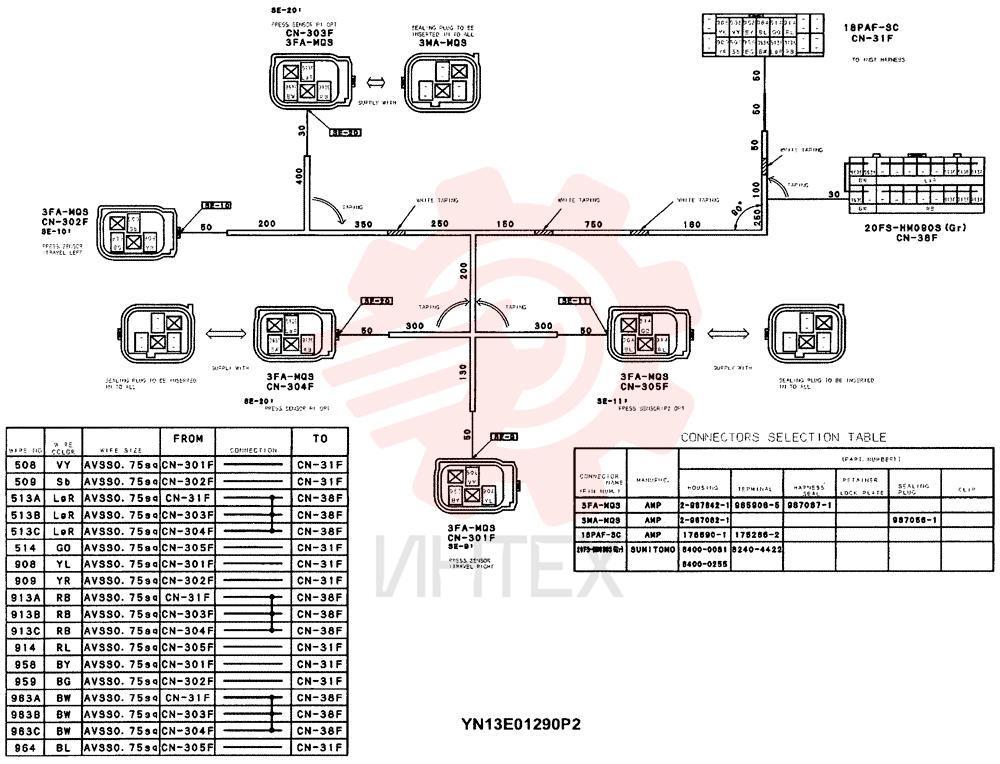WIRE HARNESS YN13E00074F3 (1)