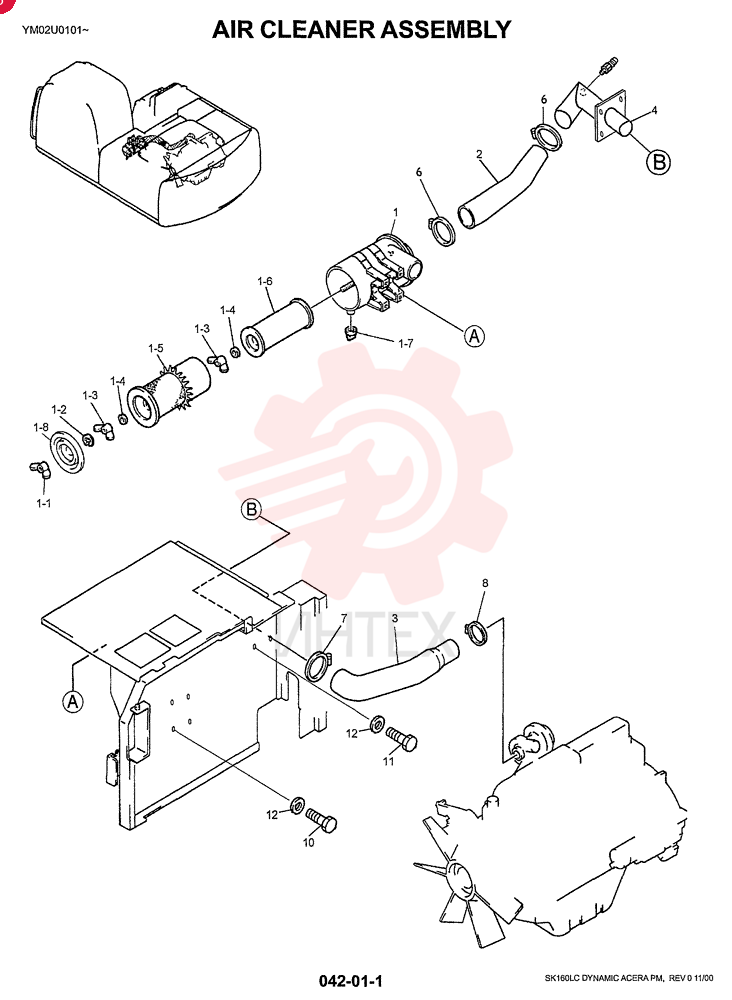 AIR CLEANER YM11P00001F1