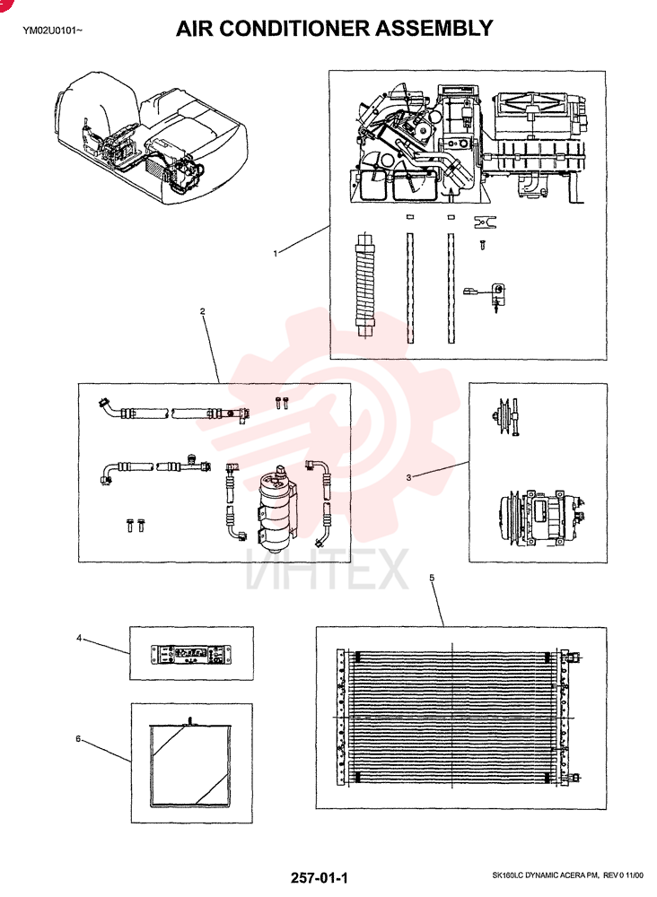 AIR CONDITIONER GROUPS YM20M00001F1