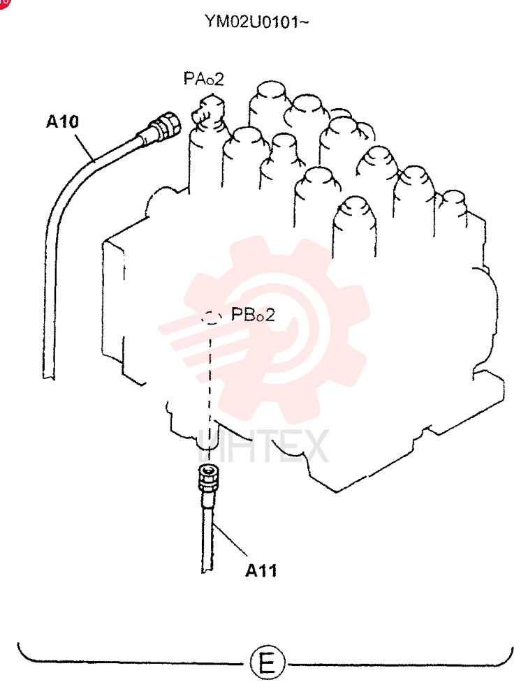 CONTROL LINES,  (NIBBLER & BREAKER) YM68H00004F1 (1)