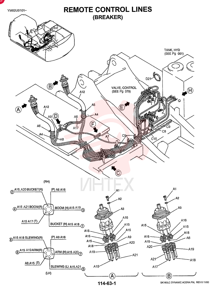 CONTROL LINES, REMOTE YM68H00002F1 (6)