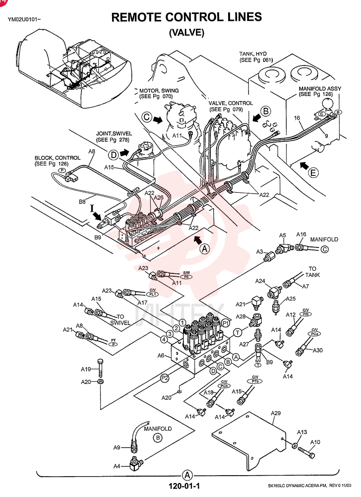 CONTROL LINES, VALVE YM64H00003F1 (2)