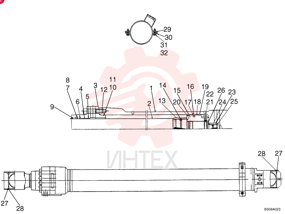 CYLINDER YM01V00008F1