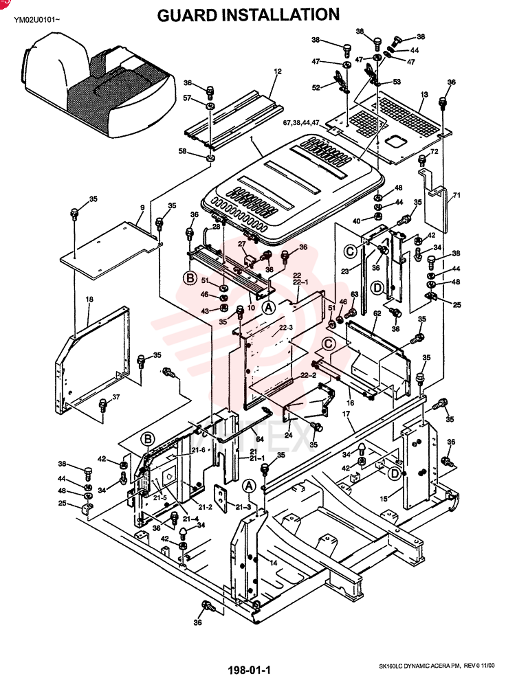 ENGINE HOOD YM22C00001F1 (3)