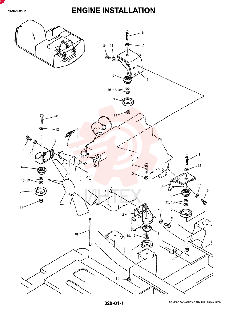 Engine Installation YM02P00002F1