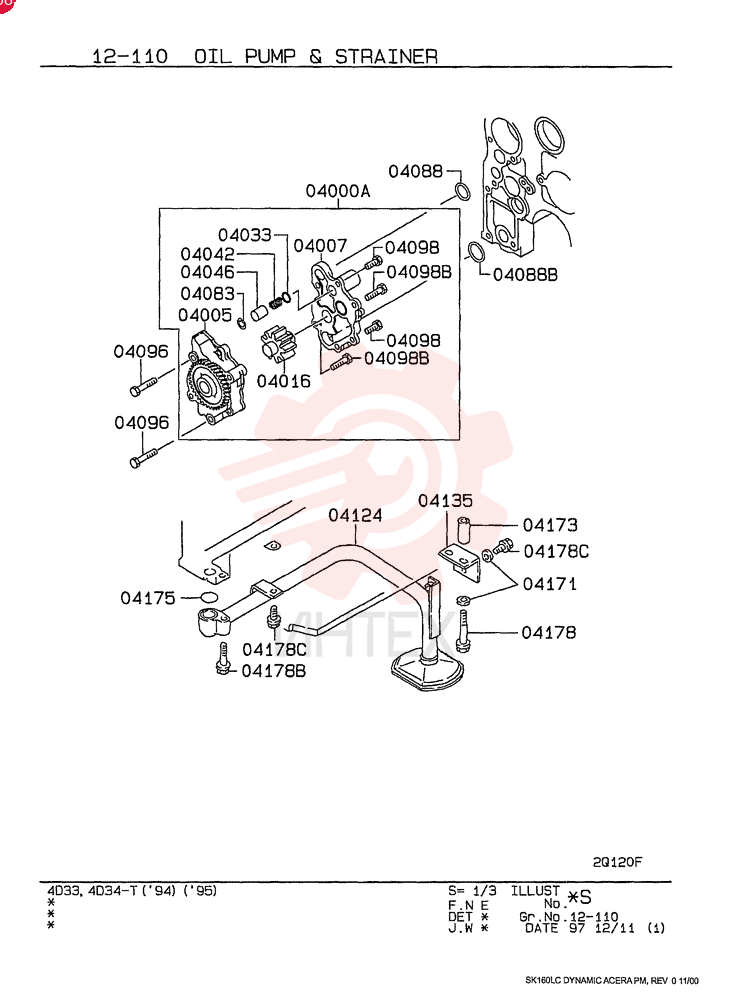 ENGINE OIL PUMP VAME017484