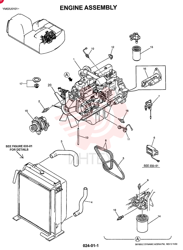 ENGINE YM02P00001F1