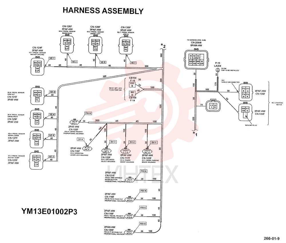HARNESS YN13E00034F1 (9)