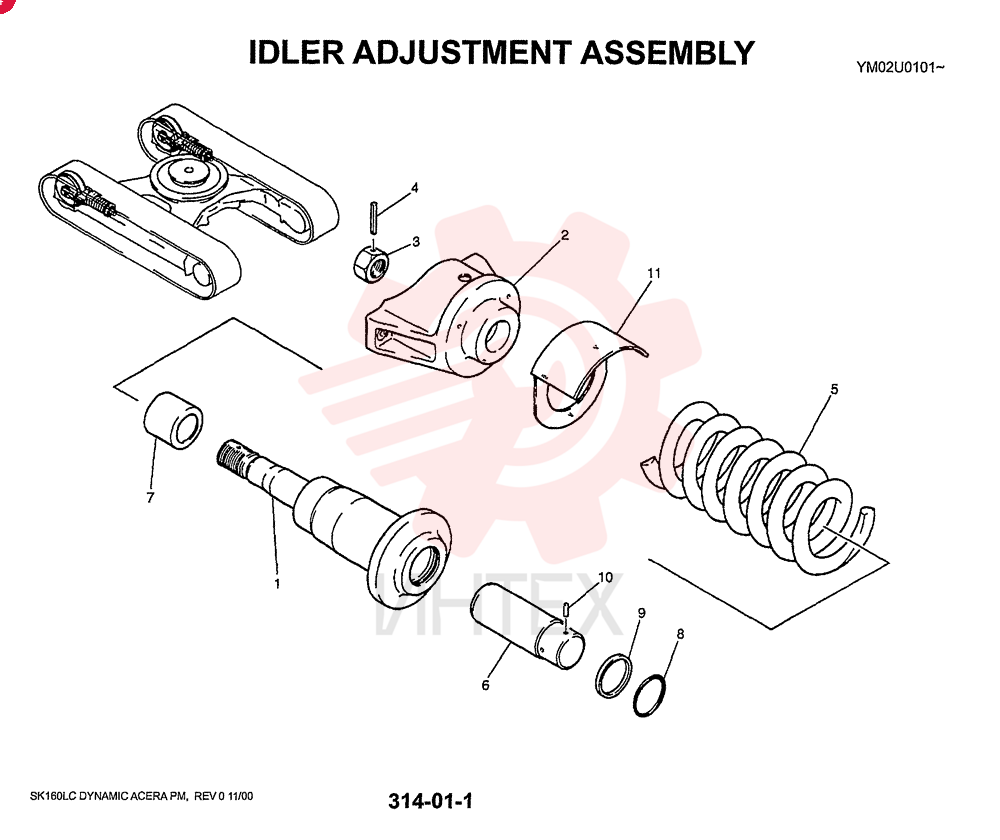 IDLER YN54D00003F1