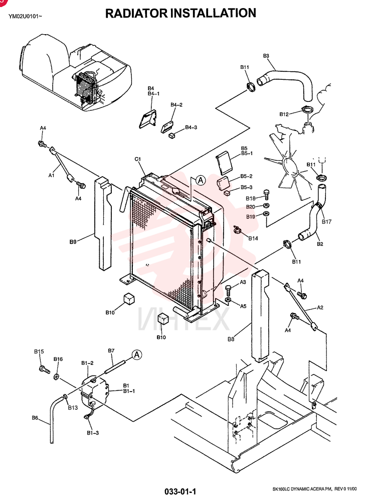 RADIATOR INSTAL YM05P00005F1