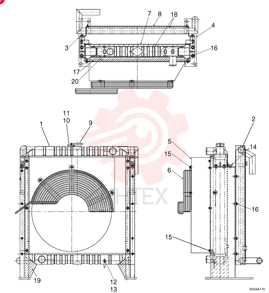 RADIATOR YM05P00003F1