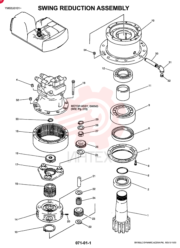 REDUCER YM32W00001F1