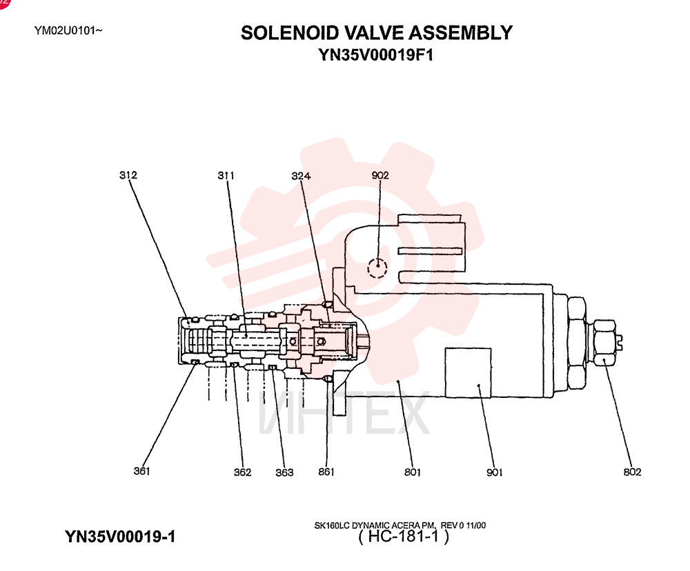 SOLENOID VALVE YN35V00019F1