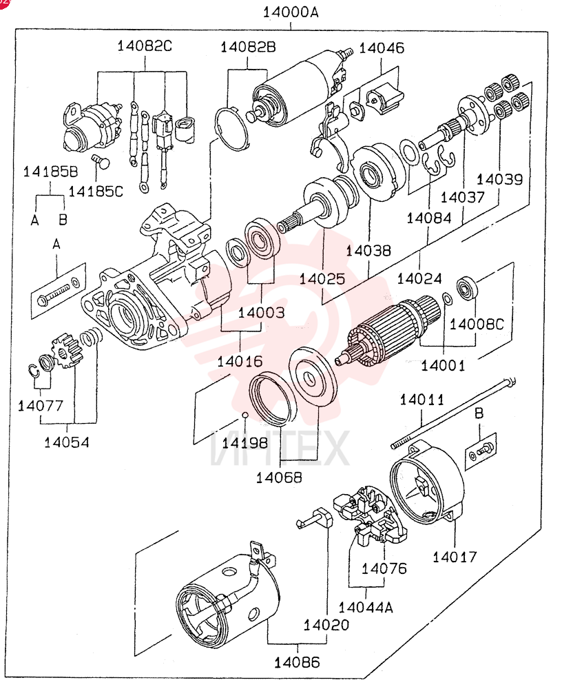 STARTER MOTOR VAME049303 (2)