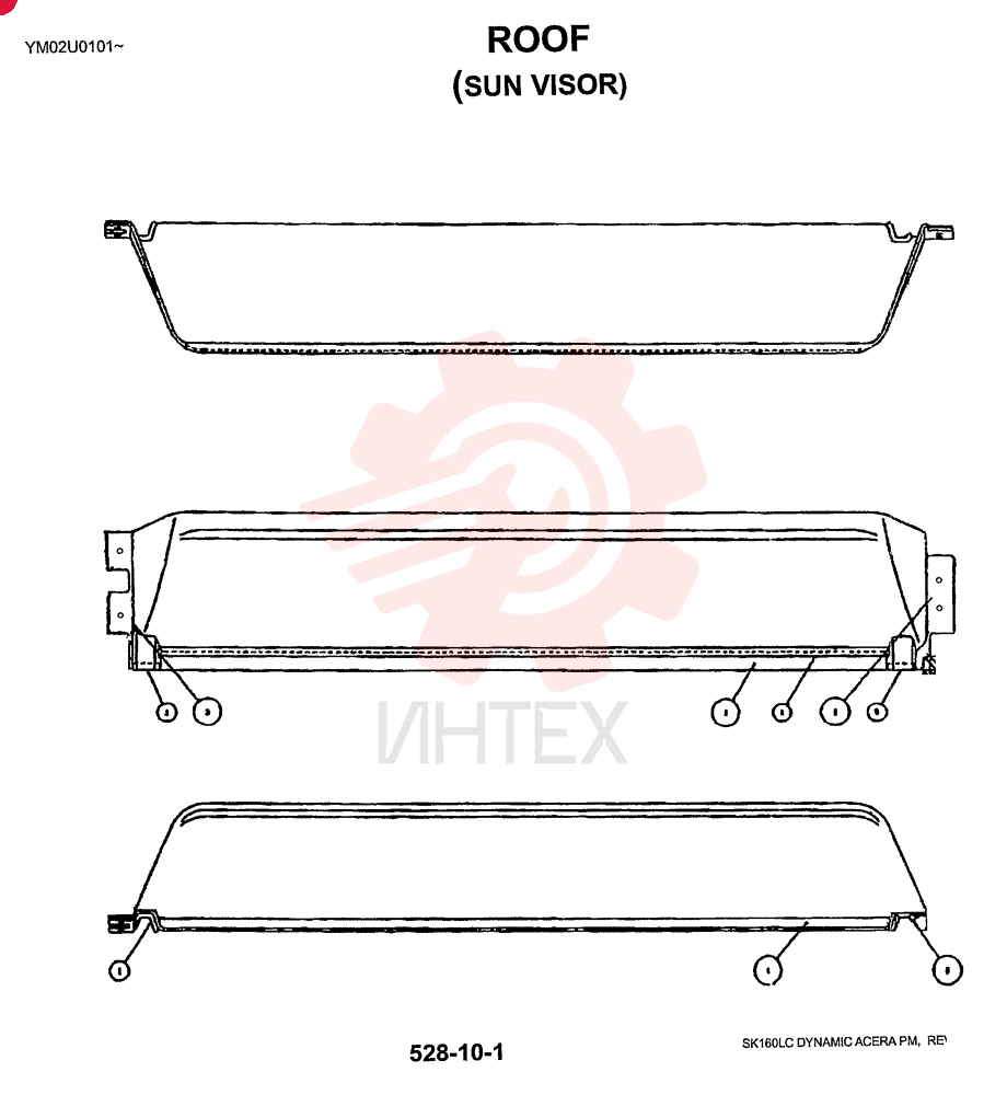 SUN VISOR YN55C00004F1