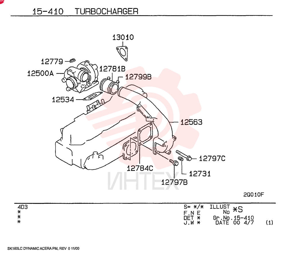 TURBOCHARGER VAME217235 (2)
