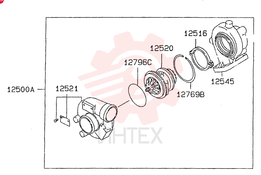TURBOCHARGER VAME217235 (1)
