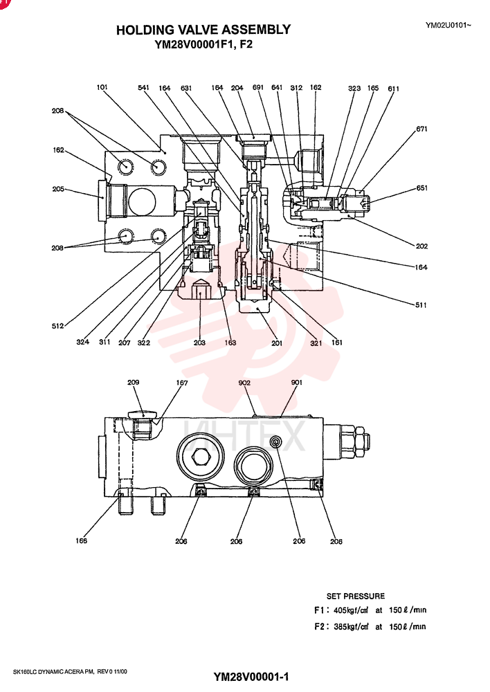 VALVE YM28V00001F1