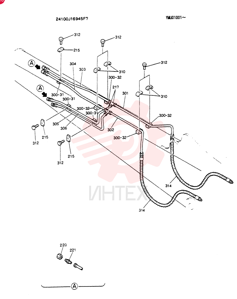 ARM ASSY, 2. 6M 24100J16945F7 (1)
